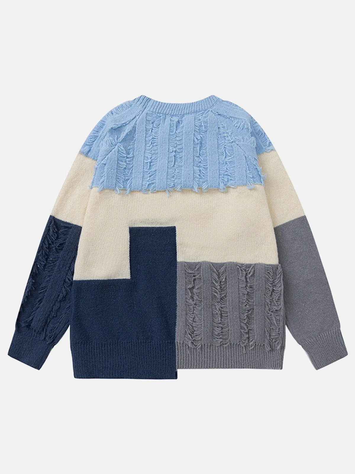 Aelfric Eden Patchwork Fringe Sweater sold by Aelfric Eden product image thumbnail 4