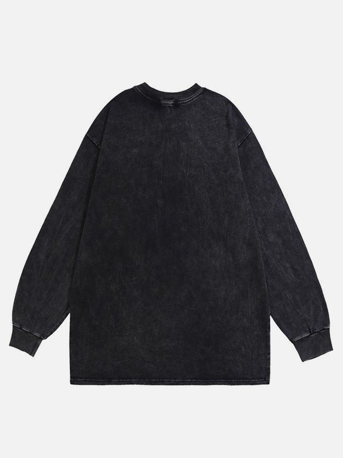 Aelfric Eden Butterfly Skeleton Print Sweatshirt sold by Aelfric Eden product image thumbnail 2