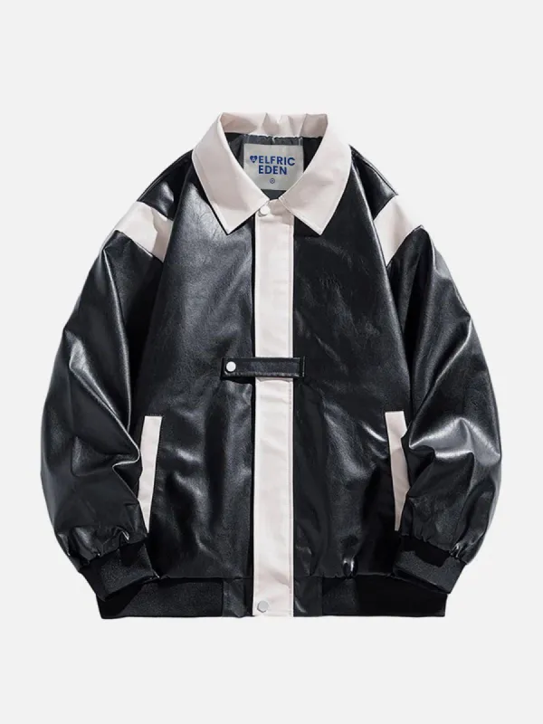 Aelfric Eden Vintage Color Blocking Racing Jacket sold by Aelfric Eden