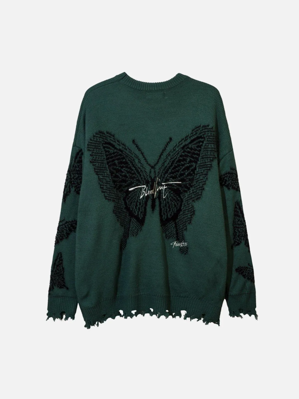 Aelfric Eden Cut Hem Butterfly Knit Sweater sold by Aelfric Eden product image thumbnail 3