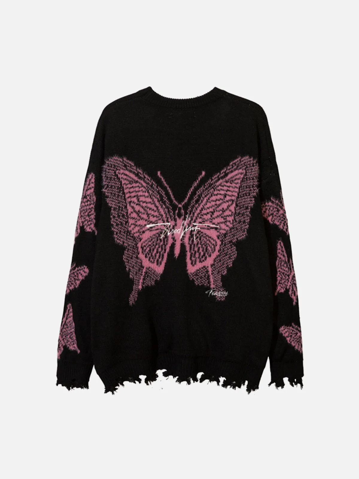 Aelfric Eden Cut Hem Butterfly Knit Sweater sold by Aelfric Eden