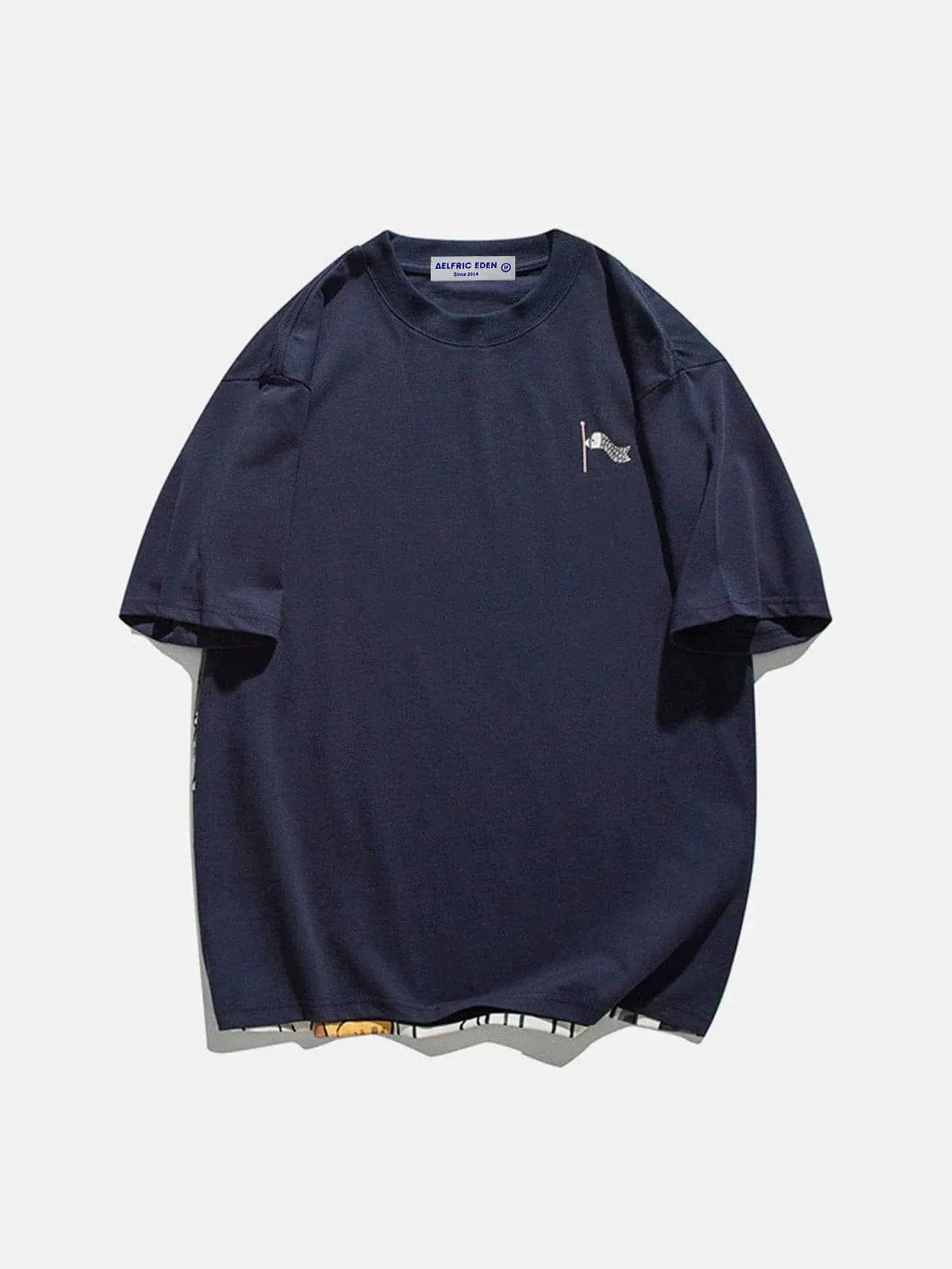 【Aelfric Eden】カンパニュラ キャット グラフィティ Tシャツ Aelfric Eden Campanula Cat Graffiti Graphic Tee | Parallel