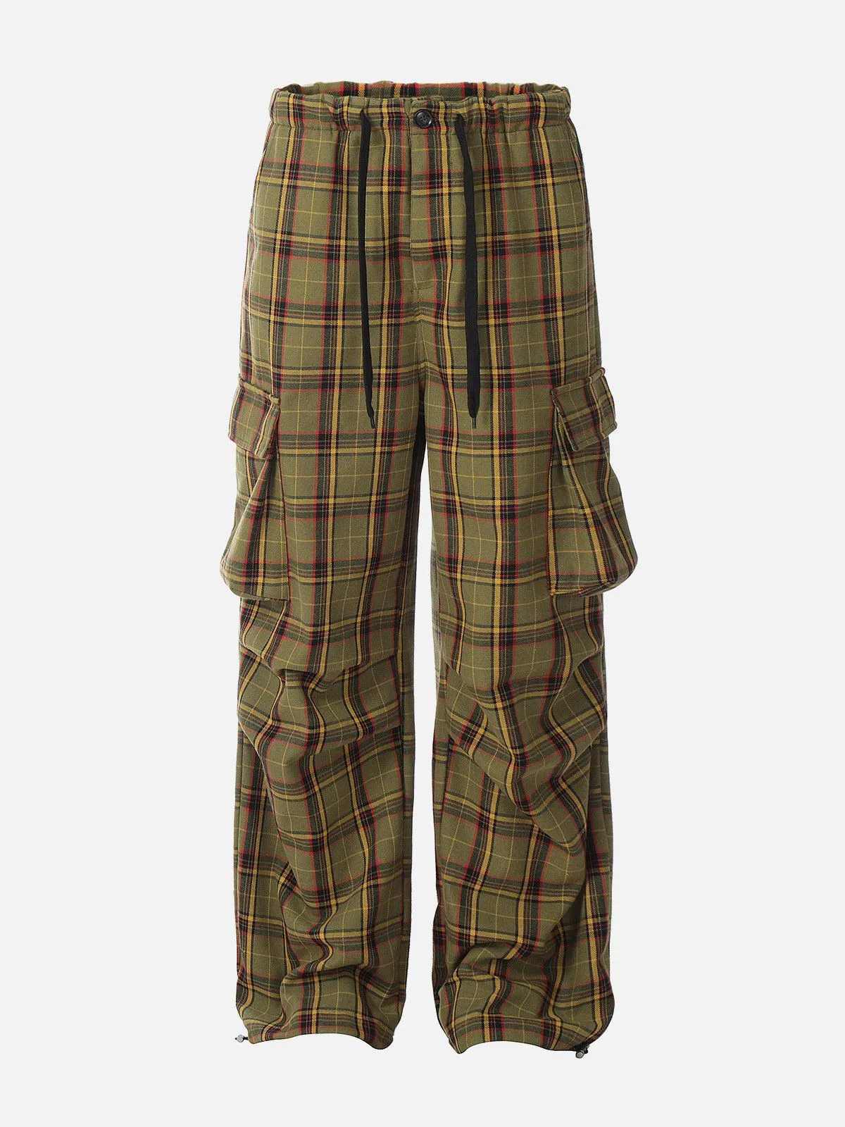 Aelfric Eden Plaid Wrinkle Cargo Pants sold by Aelfric Eden