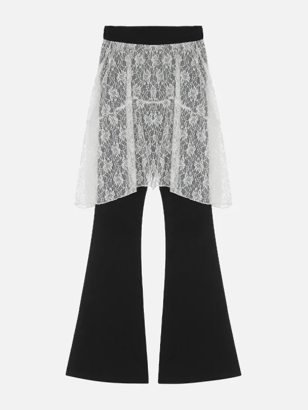 Aelfric Eden Flower Lace Patchwork Pants sold by Aelfric Eden