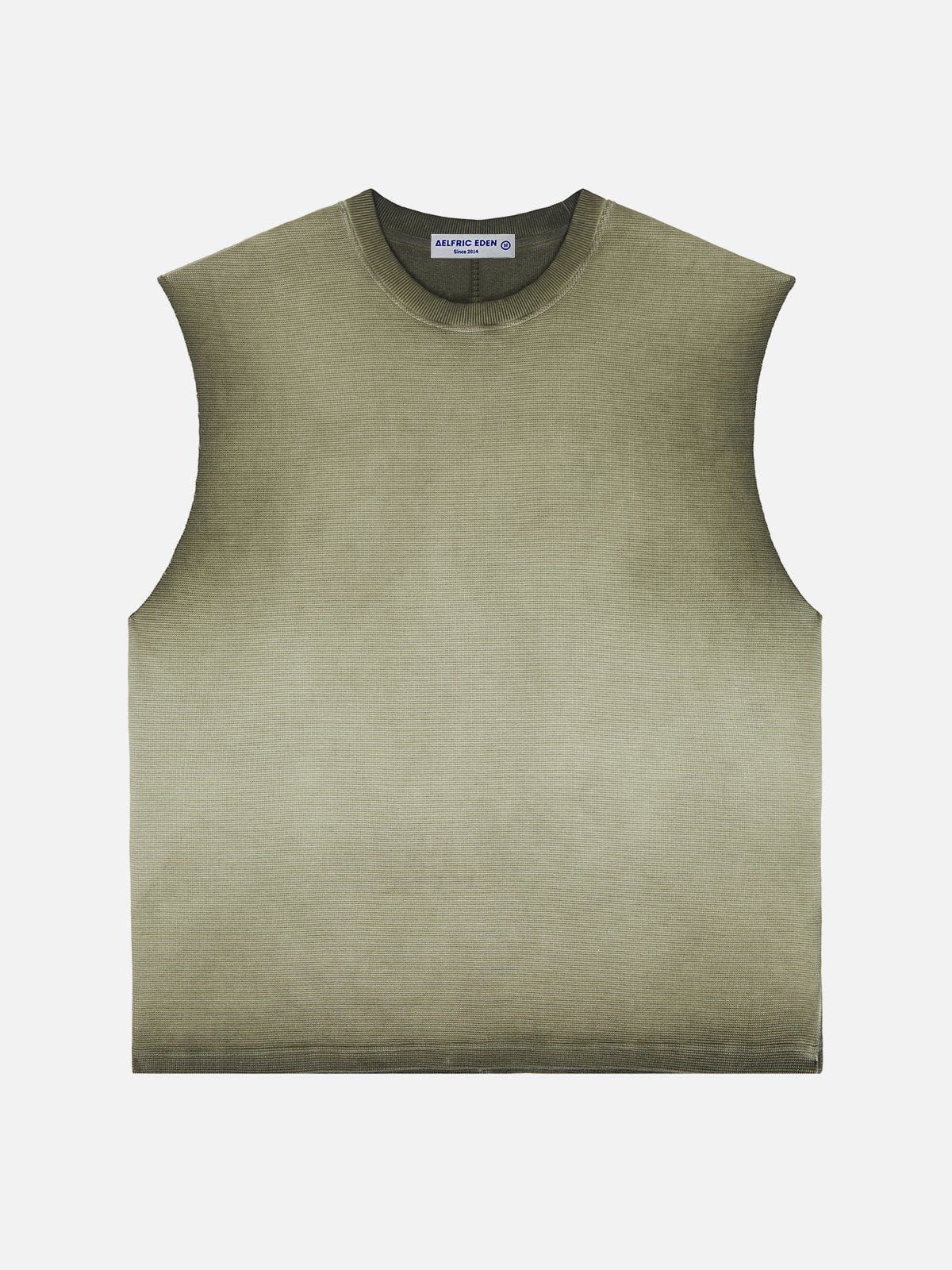 Aelfric Eden Washed Tie Dye Gradient Vest sold by Aelfric Eden product image thumbnail 7