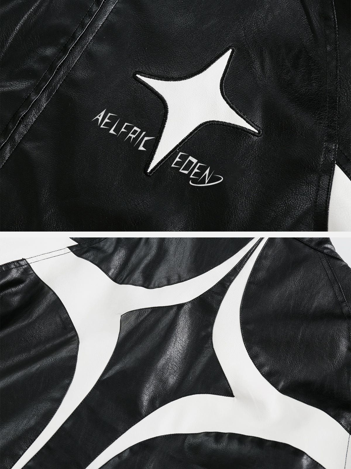 Aelfric Eden Constellation Cruise Faux Leather Jacket sold by Aelfric Eden product image thumbnail 3