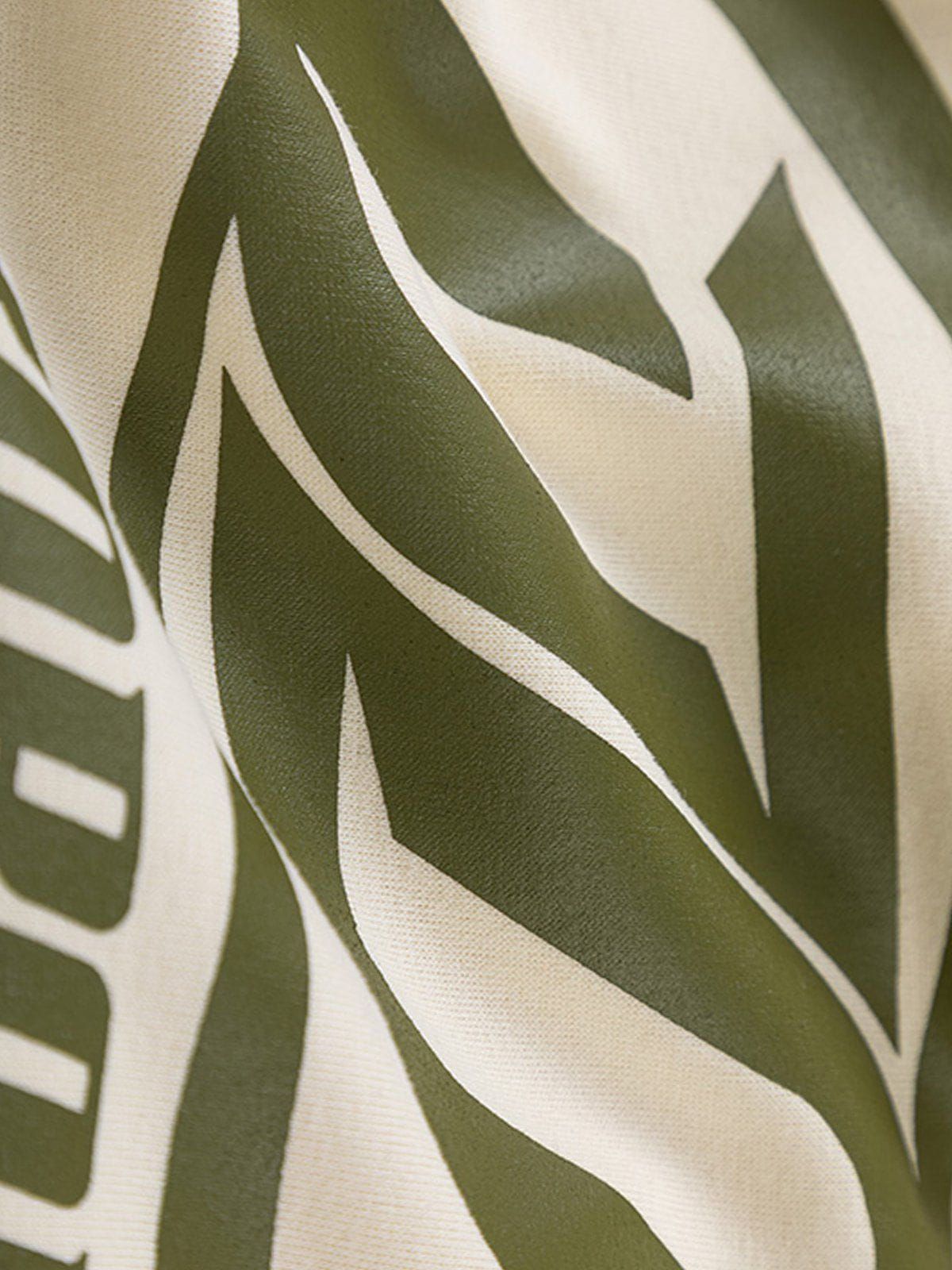 Aelfric Eden Color Blocking Print Hoodie sold by Aelfric Eden product image thumbnail 4