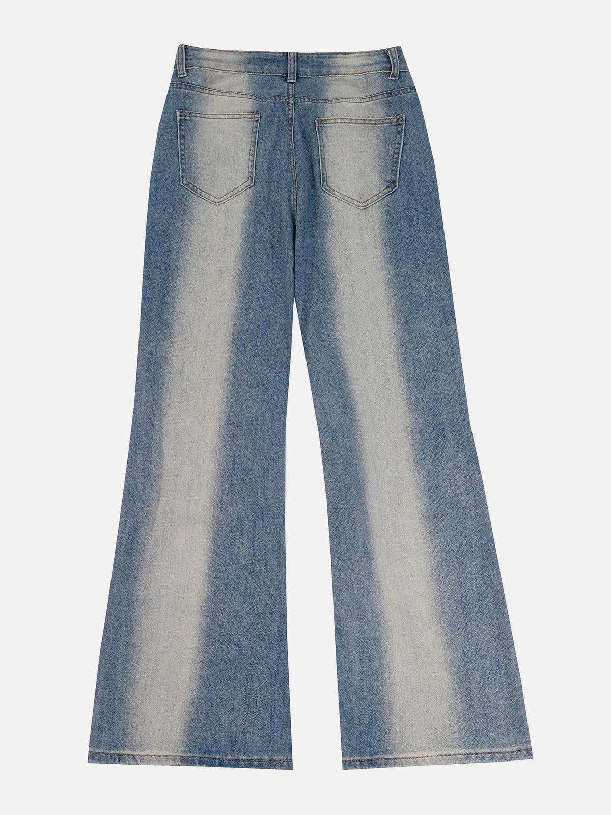 Vintage Gradient Washed Bootcut Jeans sold by Aelfric Eden product image thumbnail 3