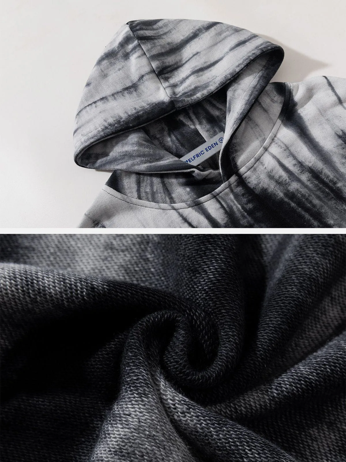 Aelfric Eden Color Blocking Tie Dye Hoodie sold by Aelfric Eden product image thumbnail 4