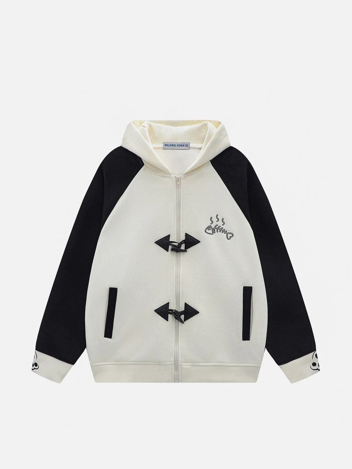 Aelfric Eden Color Blocking Cat Hoodie sold by Aelfric Eden