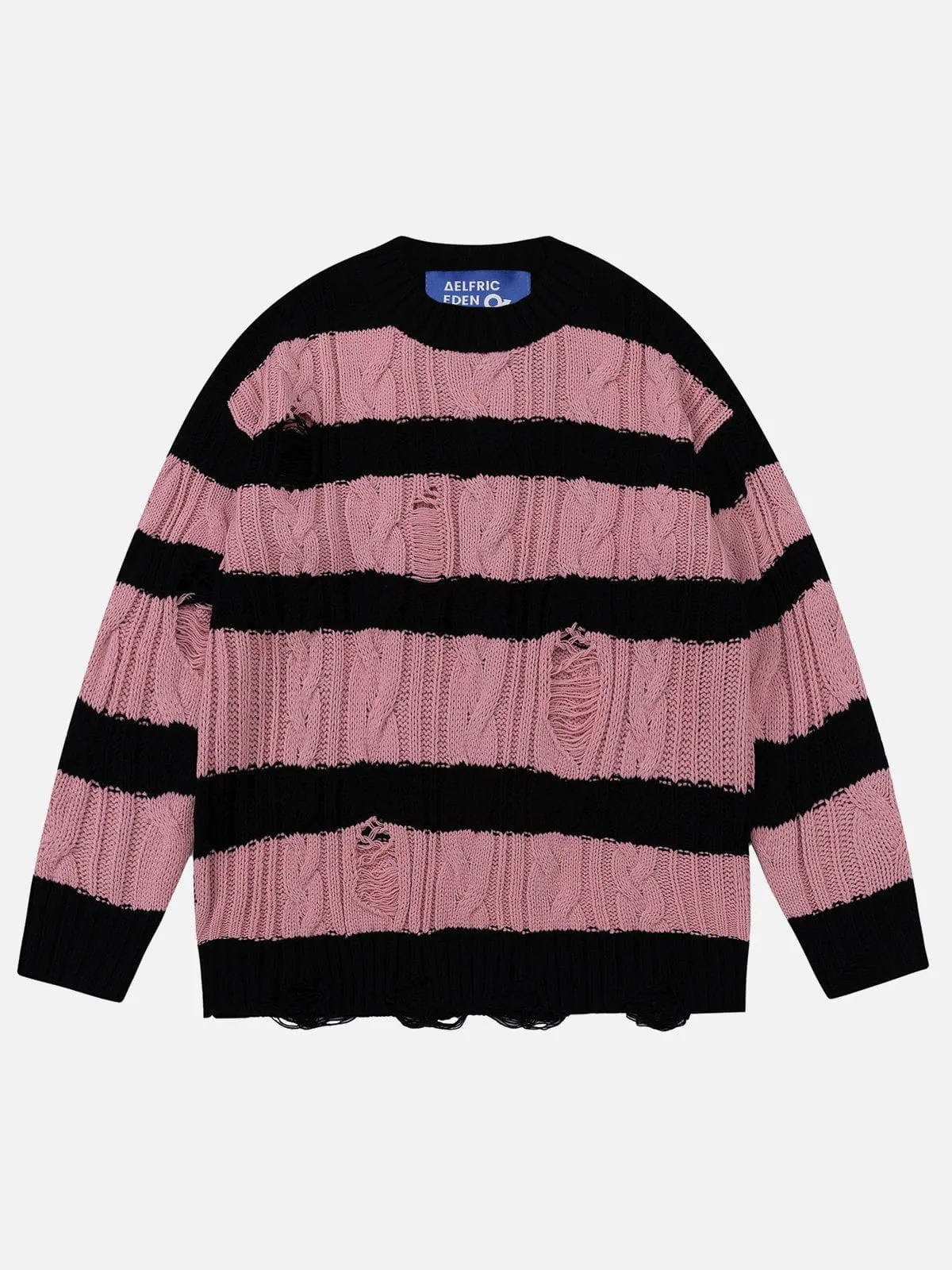 Aelfric Eden Stripe Distressed Sweater sold by Aelfric Eden