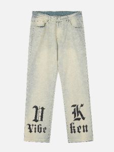 Aelfric Eden Gothic Letter Jeans sold by Aelfric Eden