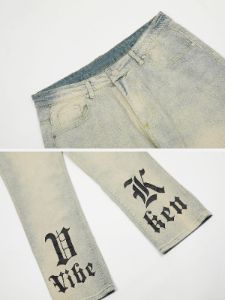 Aelfric Eden Gothic Letter Jeans sold by Aelfric Eden