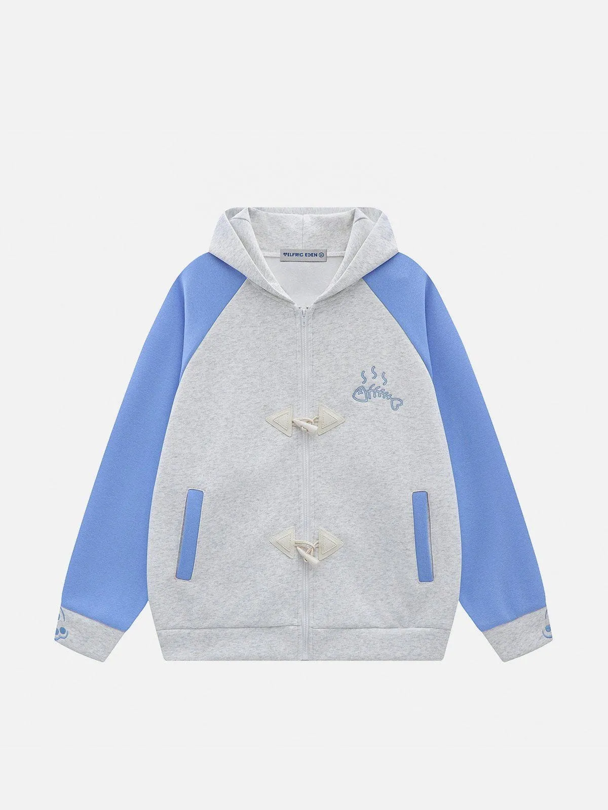 Aelfric Eden Color Blocking Cat Hoodie sold by Aelfric Eden product image thumbnail 2