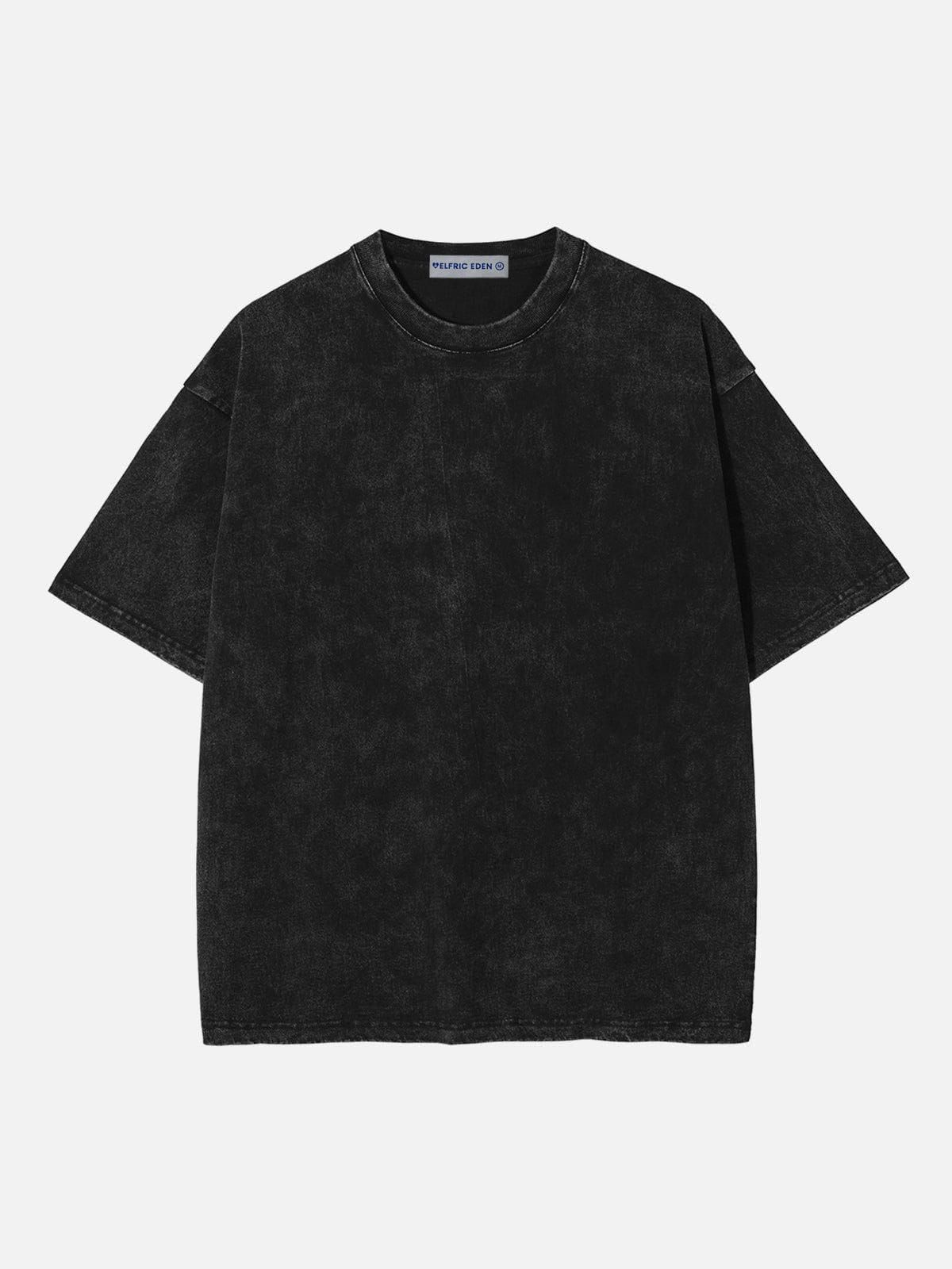 Aelfric Eden Basic Solid Color Washed Tee sold by Aelfric Eden product image thumbnail 4
