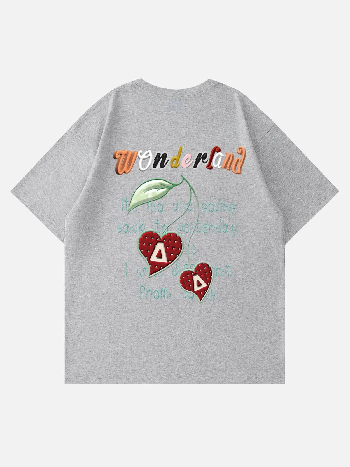 Aelfric Eden 3D Letter Print Tee sold by Aelfric Eden product image thumbnail 2