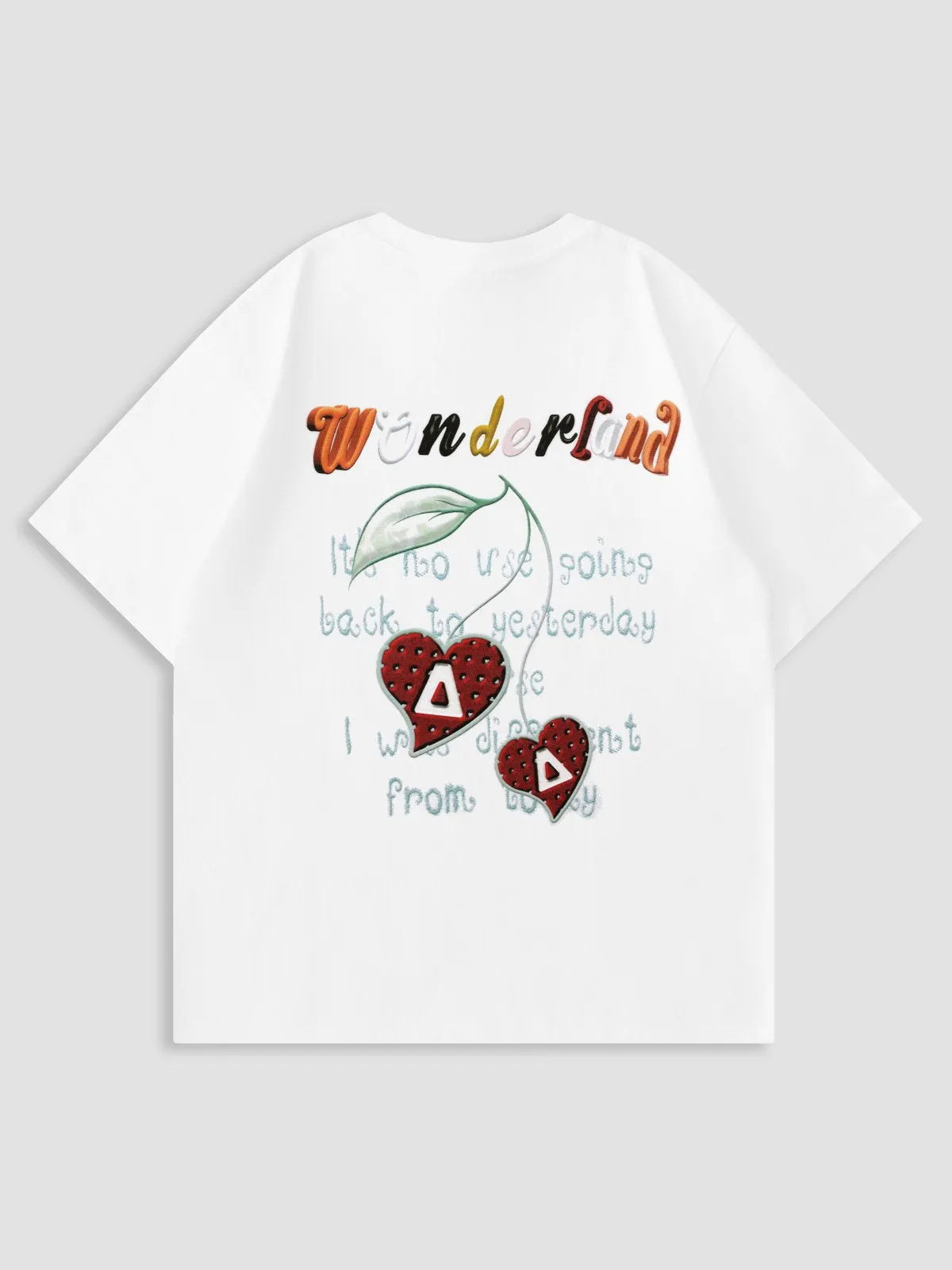 Aelfric Eden 3D Letter Print Tee sold by Aelfric Eden