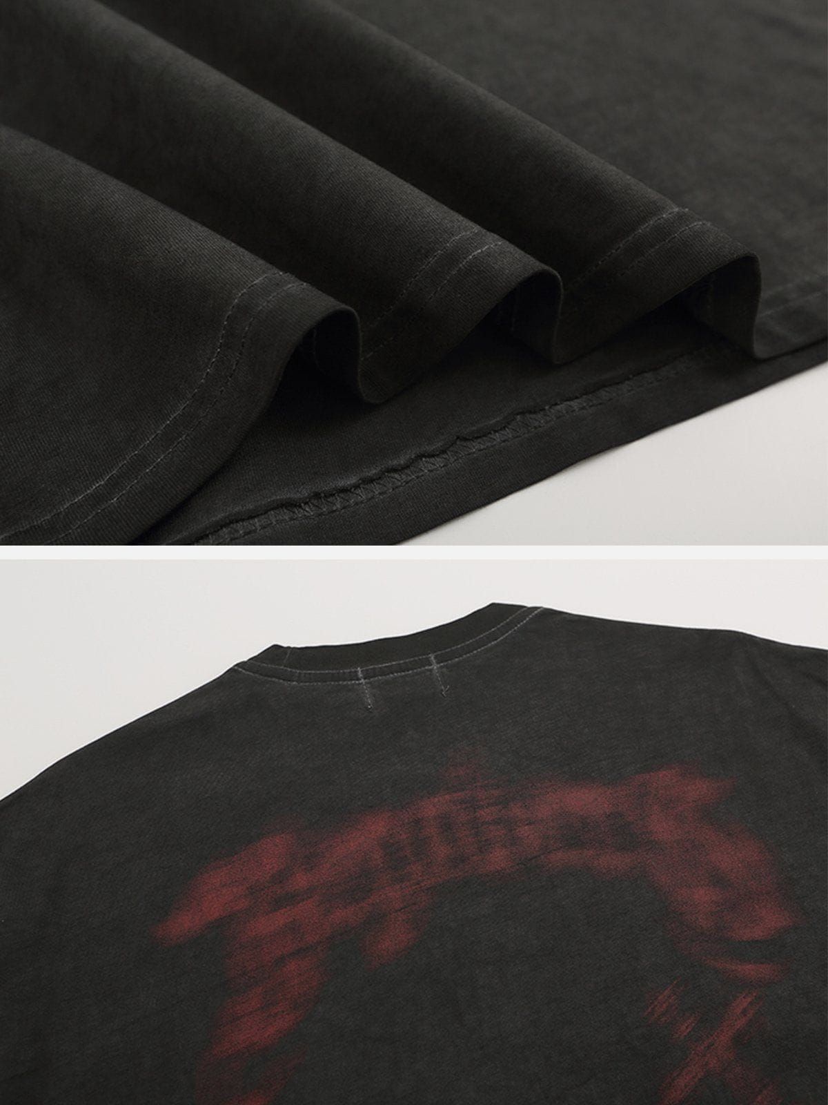 Aelfric Eden Motion Blur Print Shadow Tee sold by Aelfric Eden product image thumbnail 7