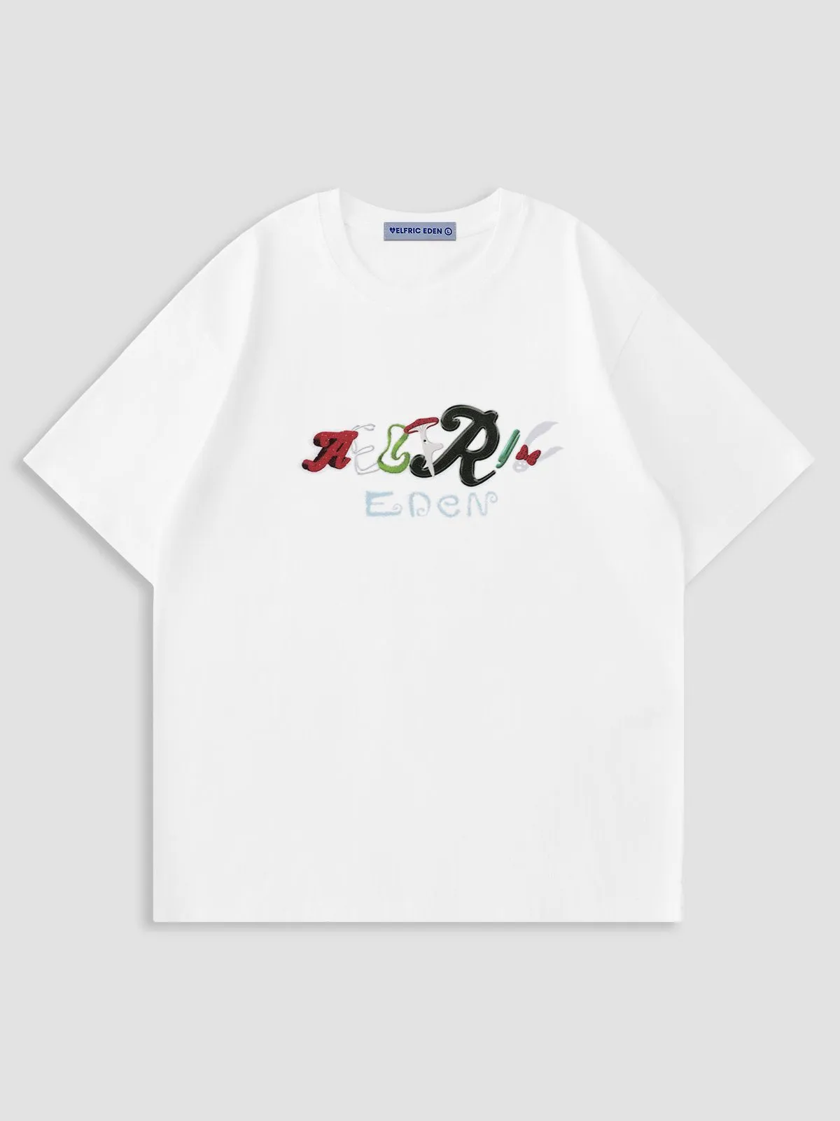 Aelfric Eden 3D Letter Print Tee sold by Aelfric Eden product image thumbnail 5