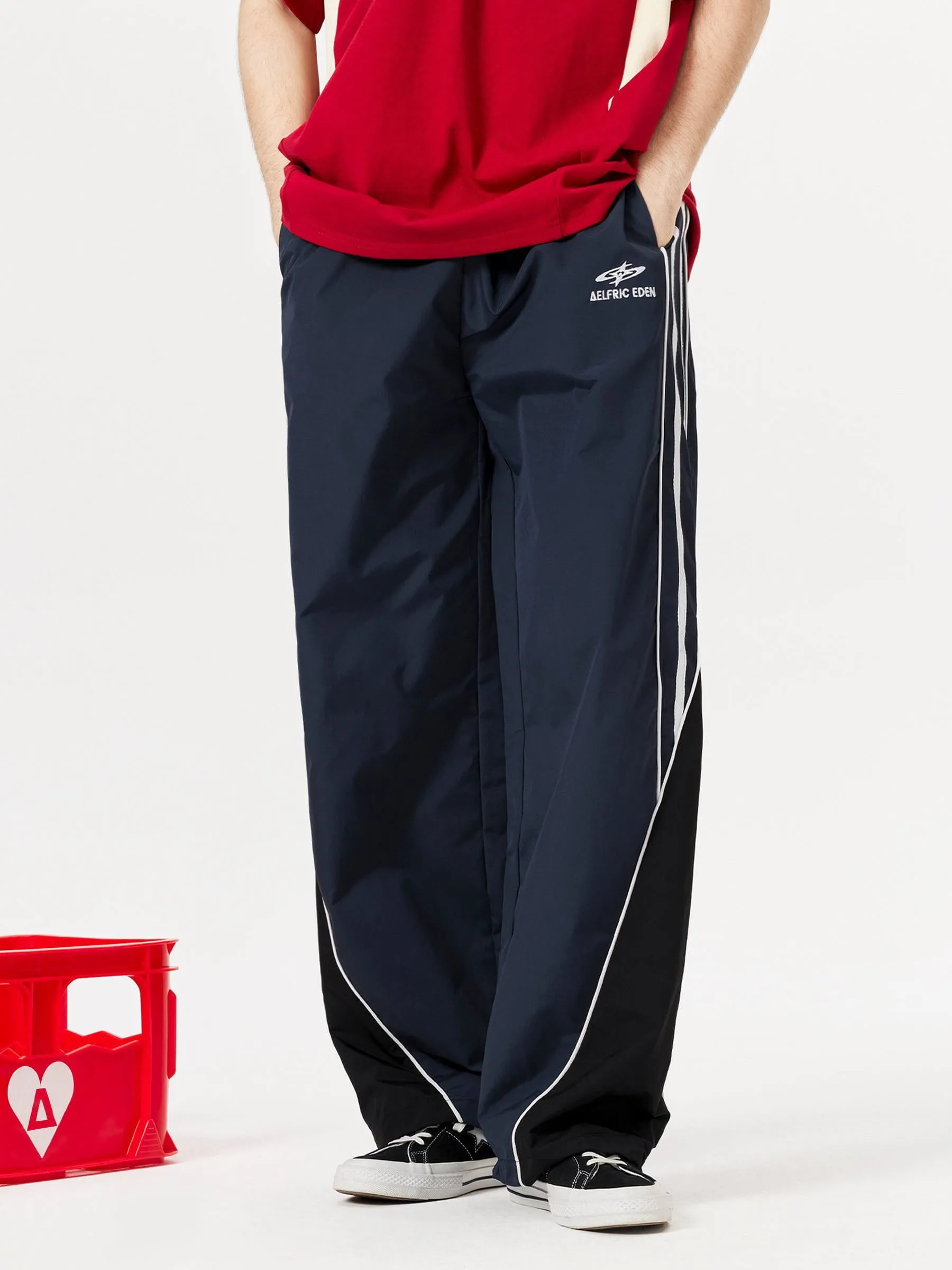 Aelfric Eden Embroidery Patchwork Track Pants sold by Aelfric Eden product image thumbnail 3