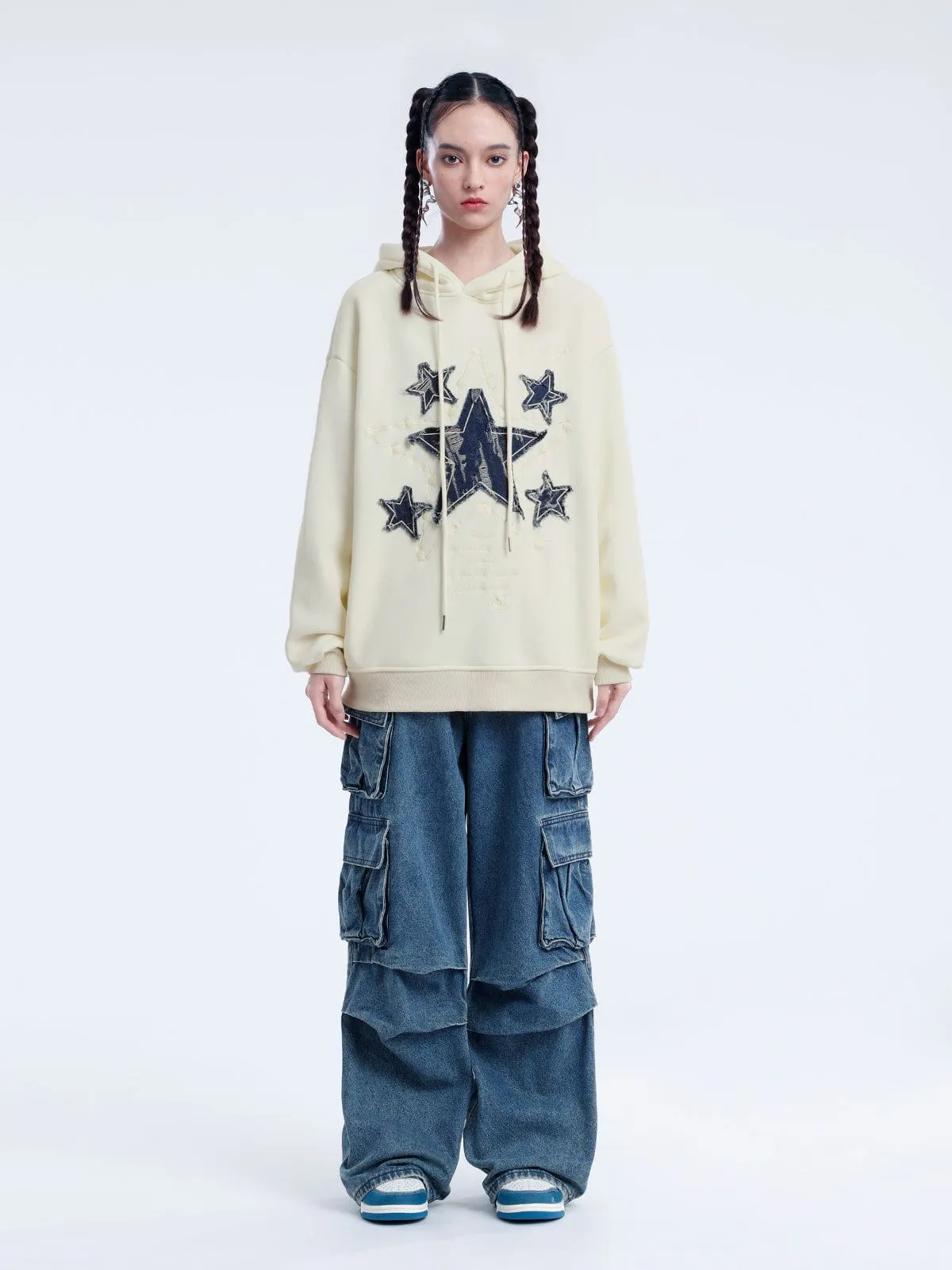 Aelfric Eden Oversized Star Hoodie sold by Aelfric Eden product image thumbnail 2