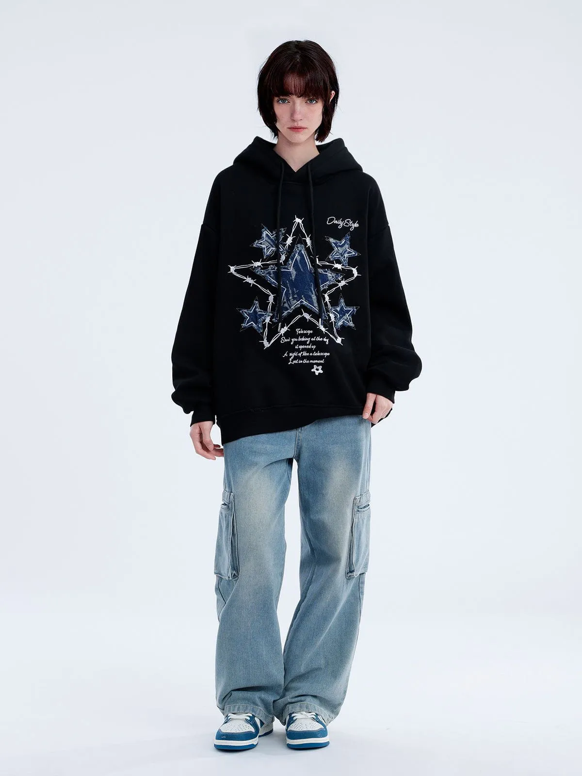 Aelfric Eden Oversized Star Hoodie sold by Aelfric Eden product image thumbnail 4