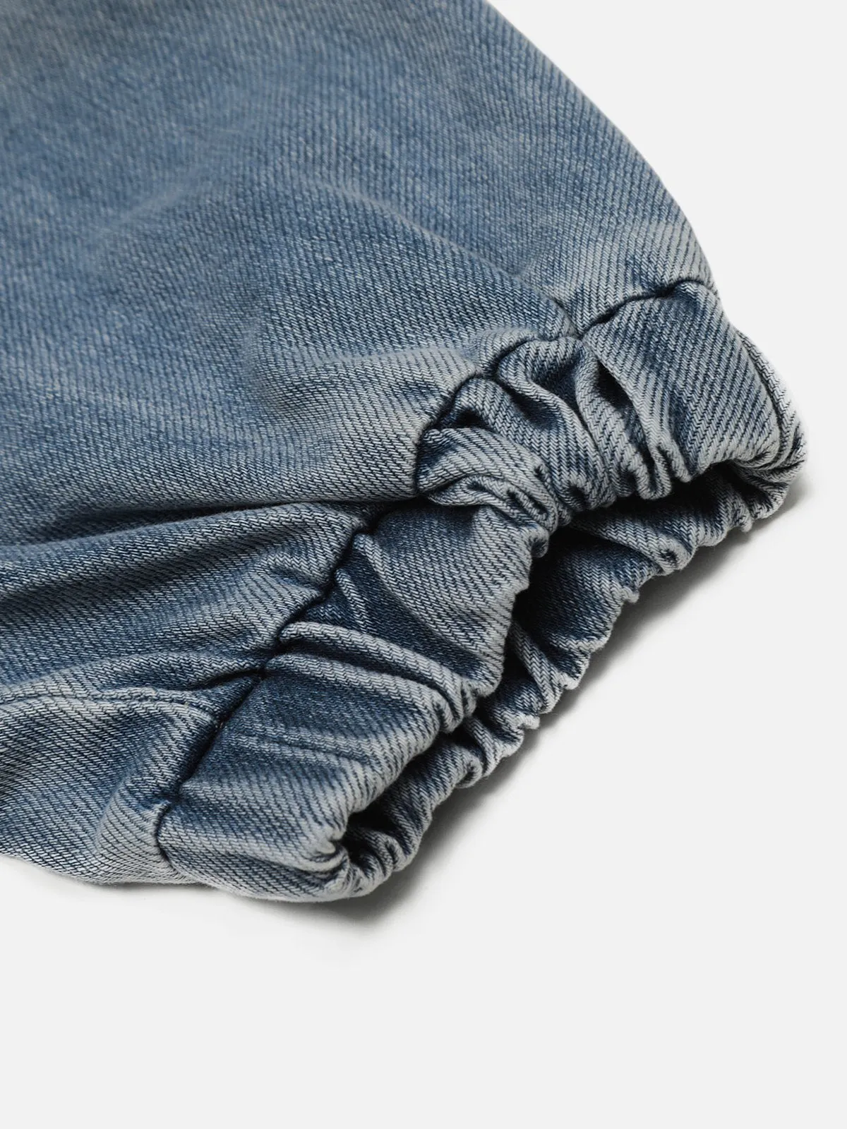 Aelfric Eden Vintage Washed Denim Zip Up Hoodie sold by Aelfric Eden product image thumbnail 4