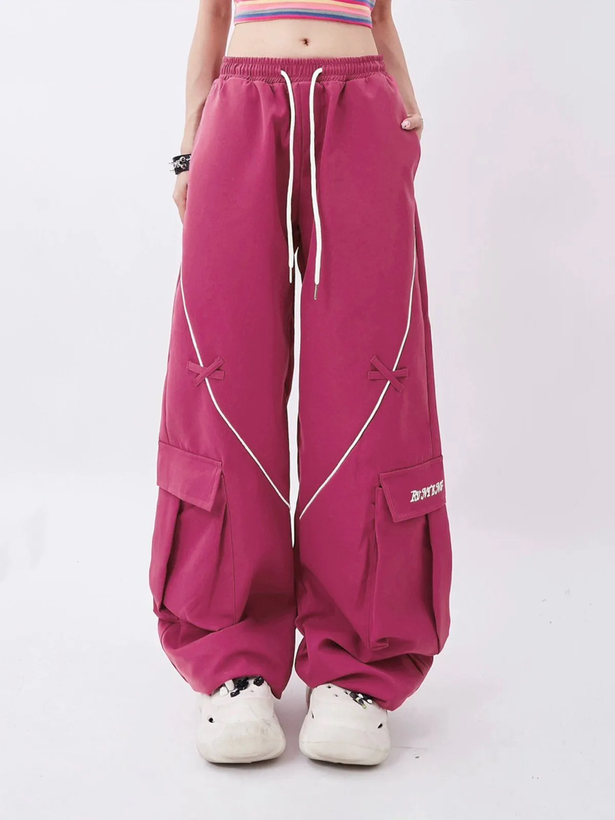 Aelfric Eden Solid Big Pocket Cargo Pants sold by Aelfric Eden product image thumbnail 2