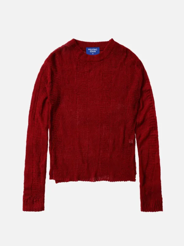 Aelfric Eden Basic Solid Cut-Out Sweater sold by Aelfric Eden