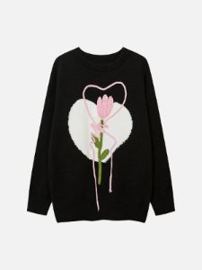 Aelfric Eden Knit Flowers Sweater sold by Aelfric Eden