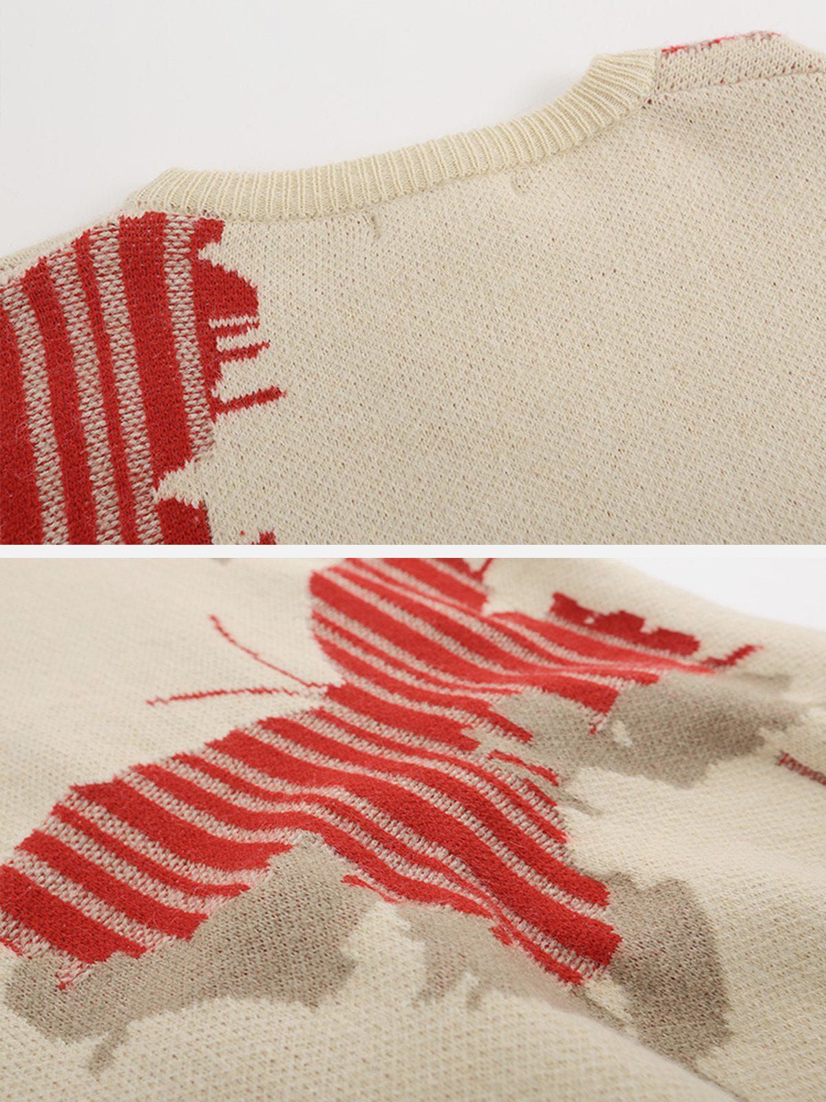 Aelfric Eden Butterfly Shadow Knit Sweater sold by Aelfric Eden product image thumbnail 5