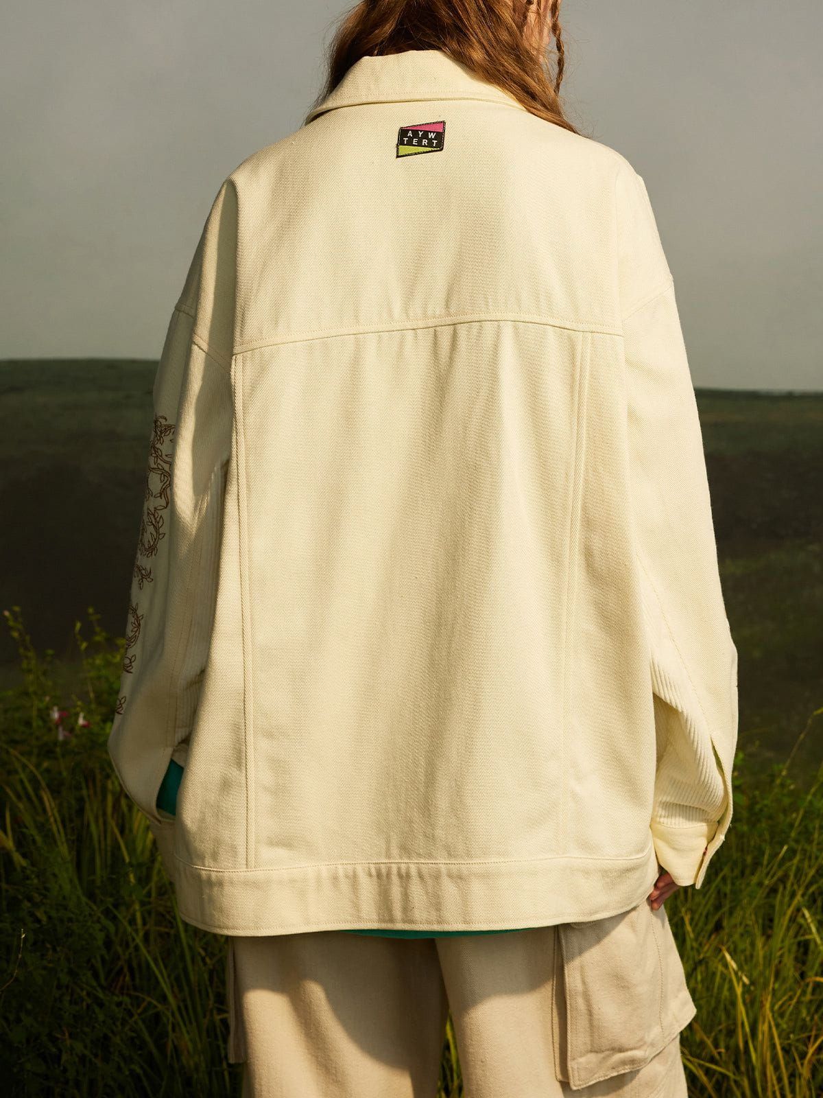 Aelfric Eden Flower Embroidery Jacket sold by Aelfric Eden product image thumbnail 7