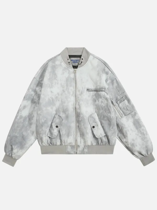 Aelfric Eden Tie Dye Bomber Jacket sold by Aelfric Eden