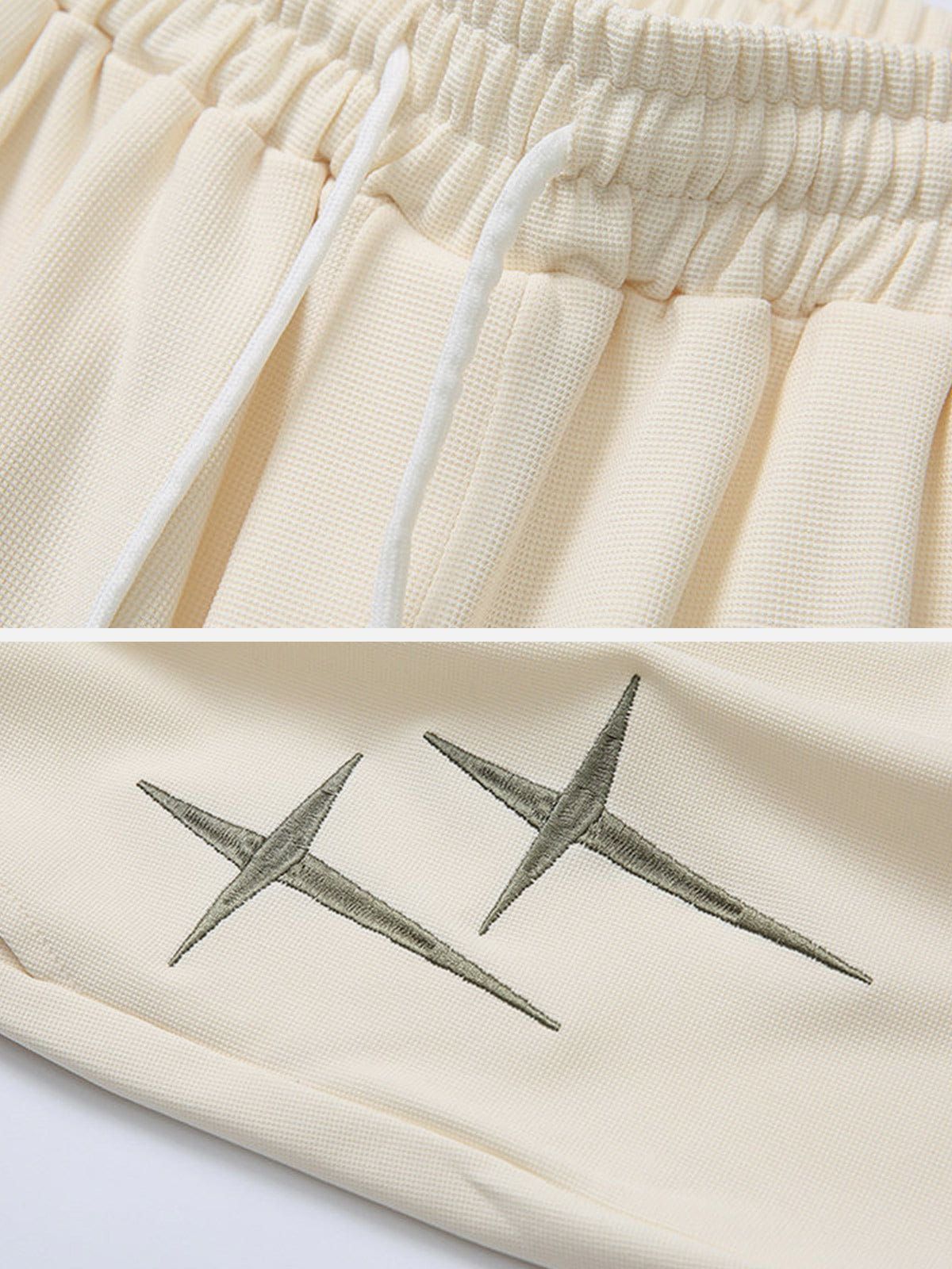 Aelfric Eden Embroidery Star Drawstring Shorts sold by Aelfric Eden product image thumbnail 11