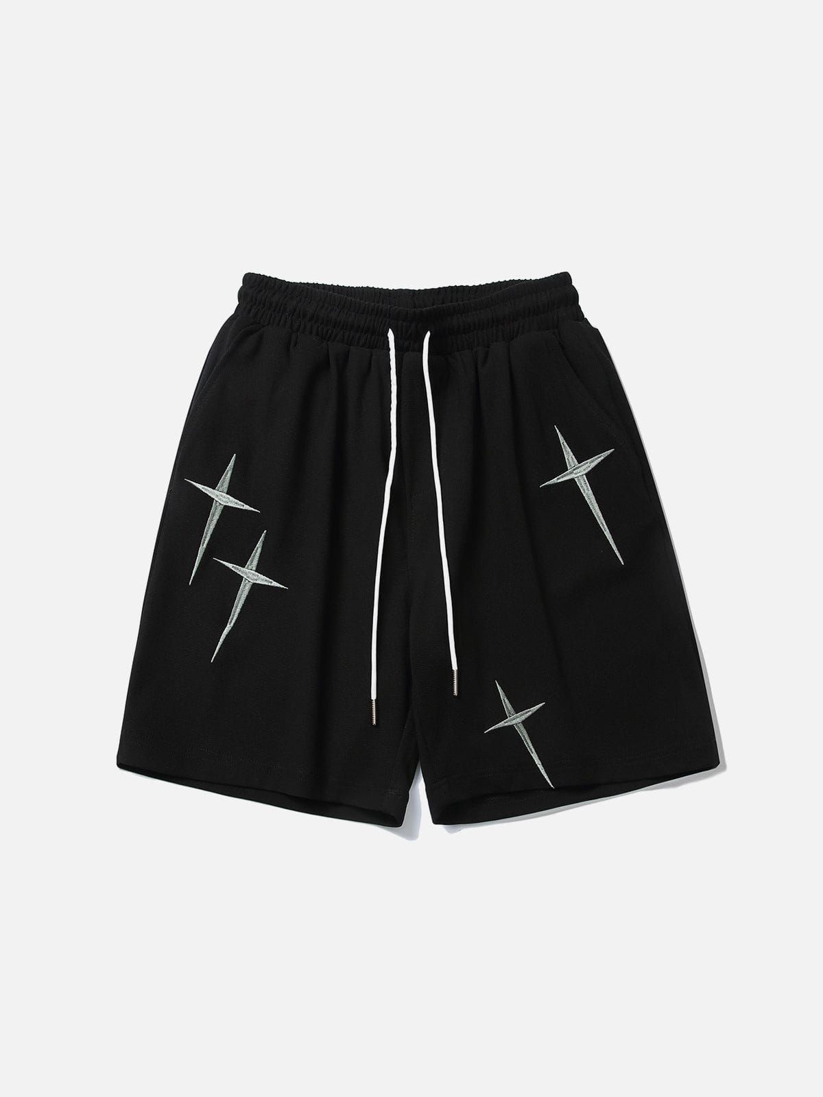 Aelfric Eden Embroidery Star Drawstring Shorts sold by Aelfric Eden product image thumbnail 2