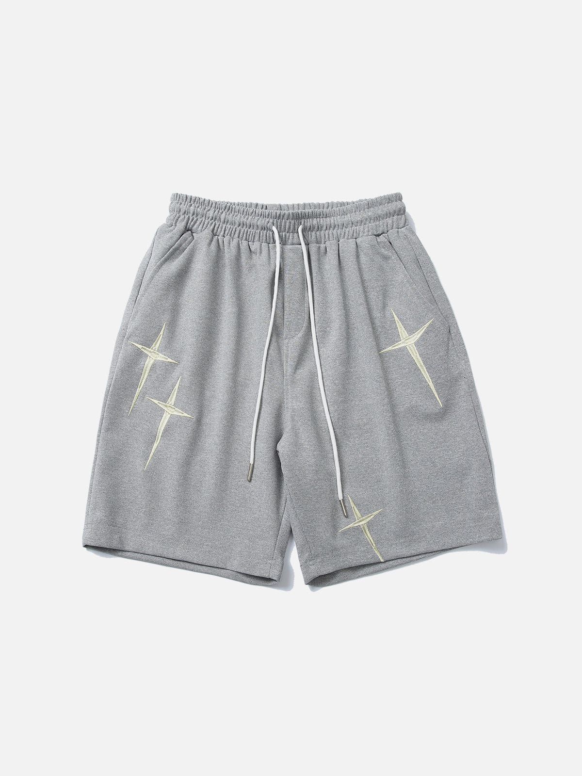 Aelfric Eden Embroidery Star Drawstring Shorts sold by Aelfric Eden product image thumbnail 3