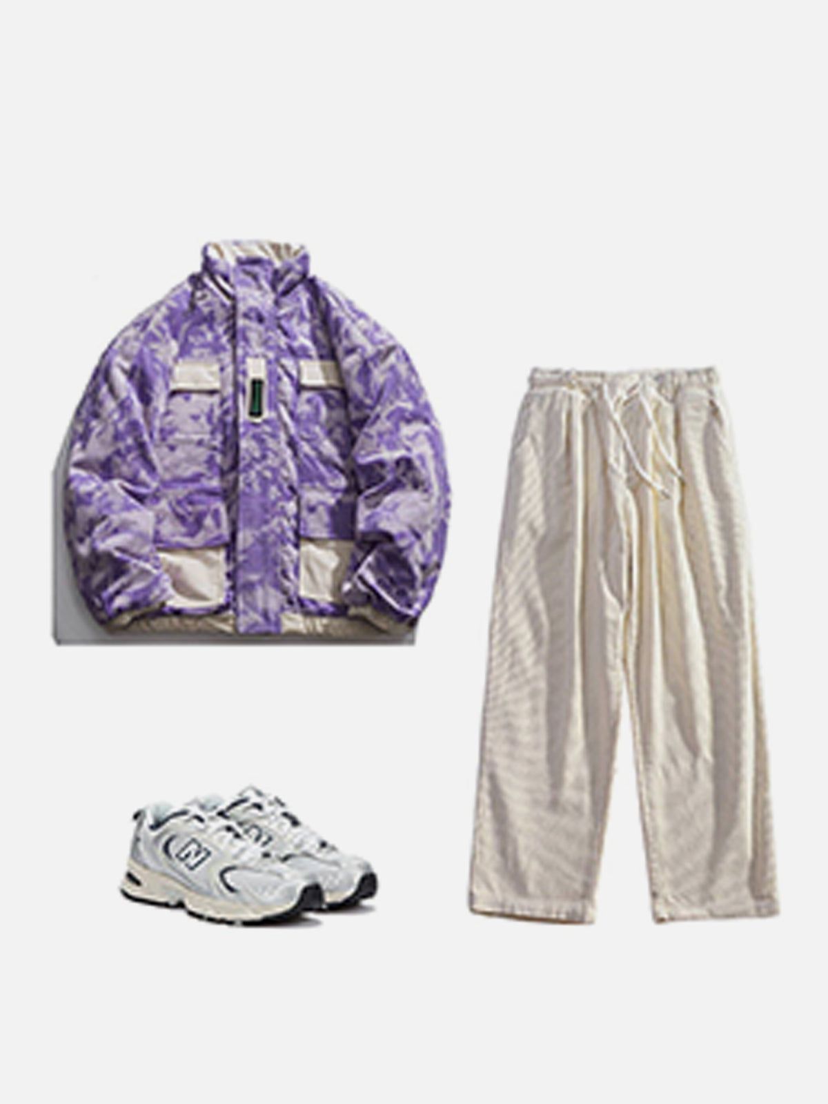 Aelfric Eden Tie-Dye Winter Coat sold by Aelfric Eden product image thumbnail 3