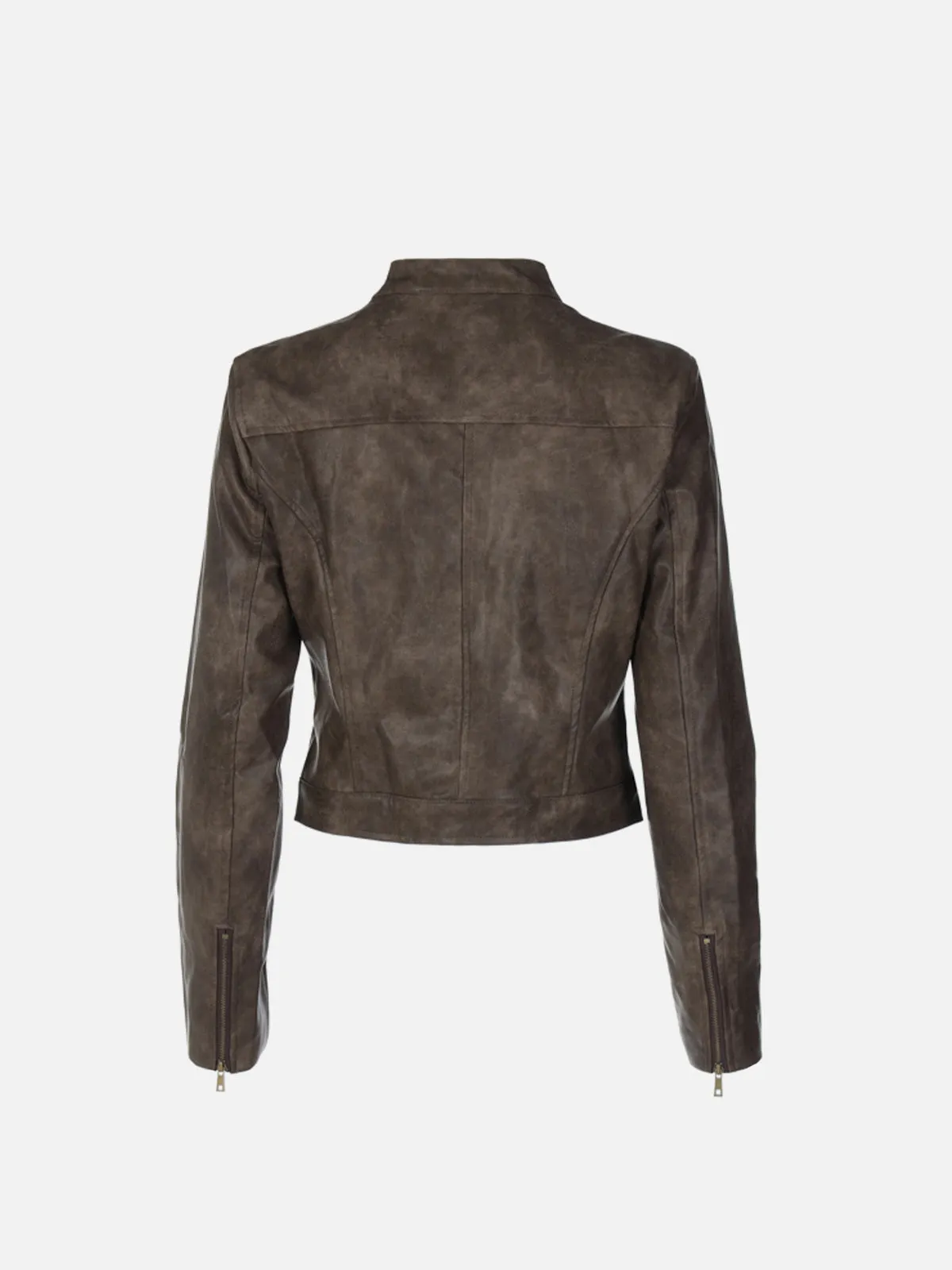 Aelfric Eden Vintage Faux Leather Jacket sold by Aelfric Eden product image thumbnail 3