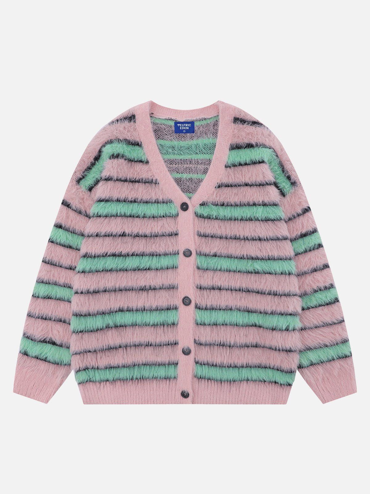 Aelfric Eden Contrast Striped Cardigan sold by Aelfric Eden