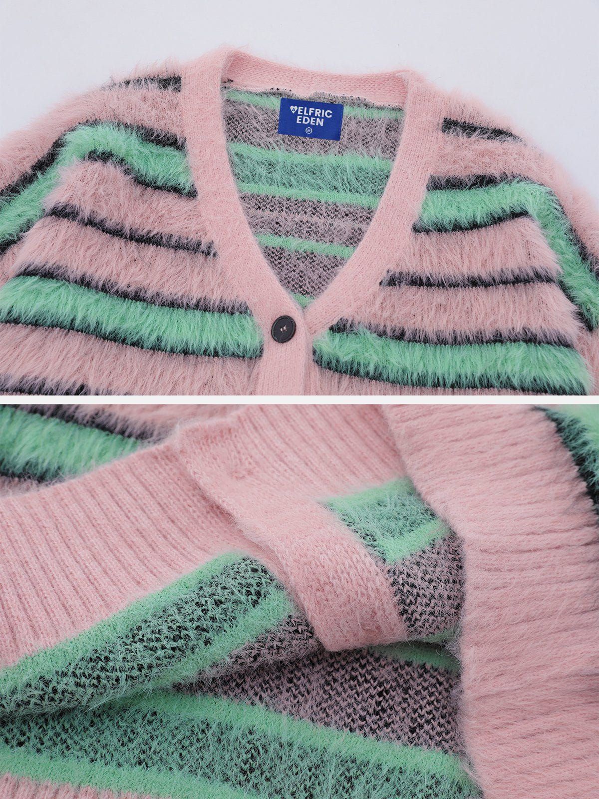 Aelfric Eden Contrast Striped Cardigan sold by Aelfric Eden product image thumbnail 4