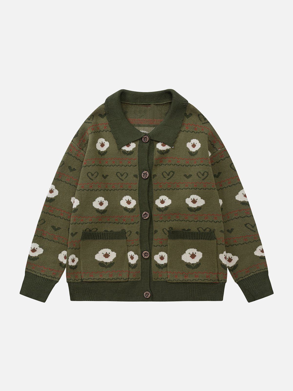 Aelfric Eden Cute Floral Embroidery Cardigan sold by Aelfric Eden