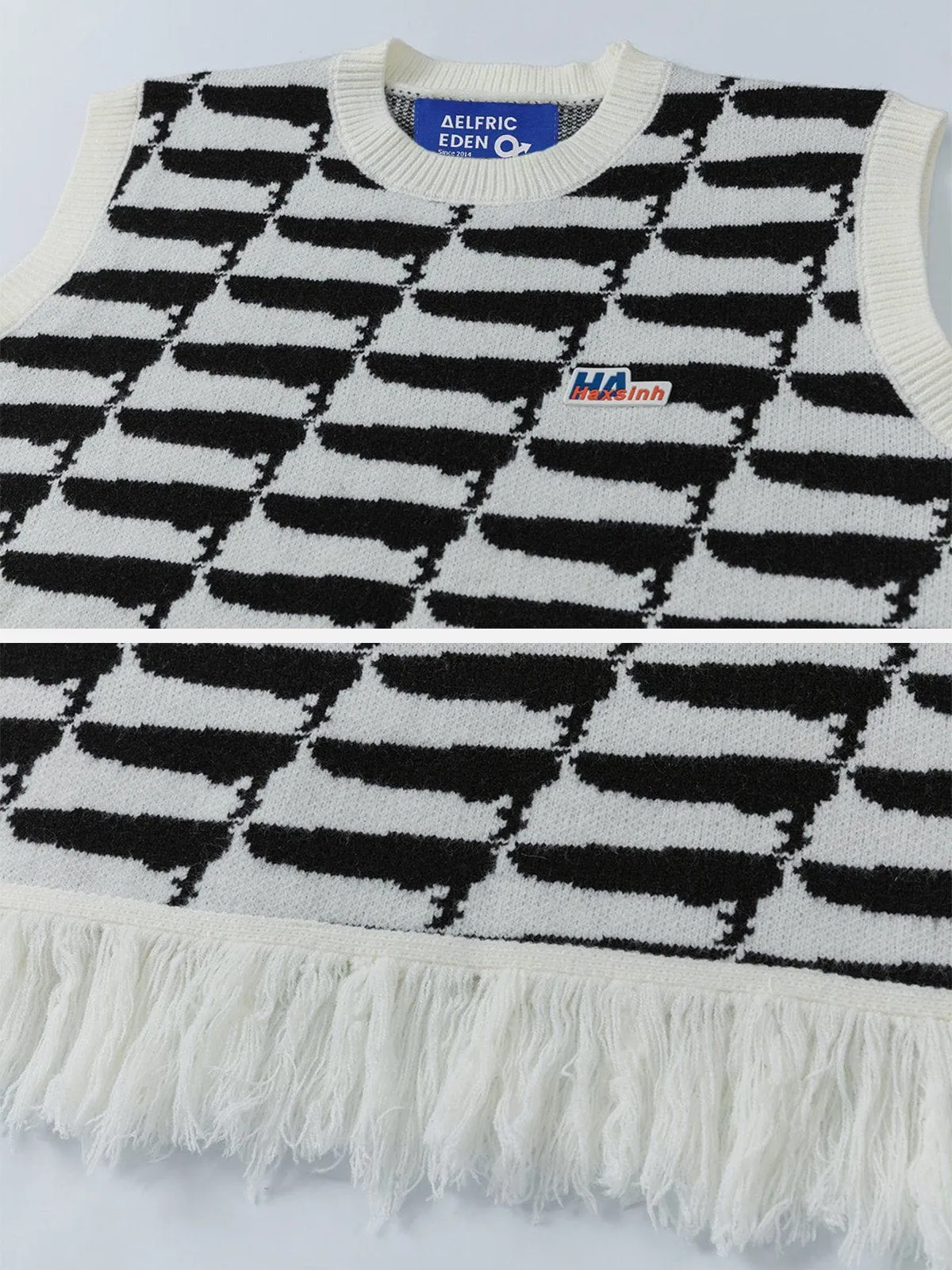 Aelfric Eden Tilt Stripes Sweater Vest sold by Aelfric Eden product image thumbnail 5