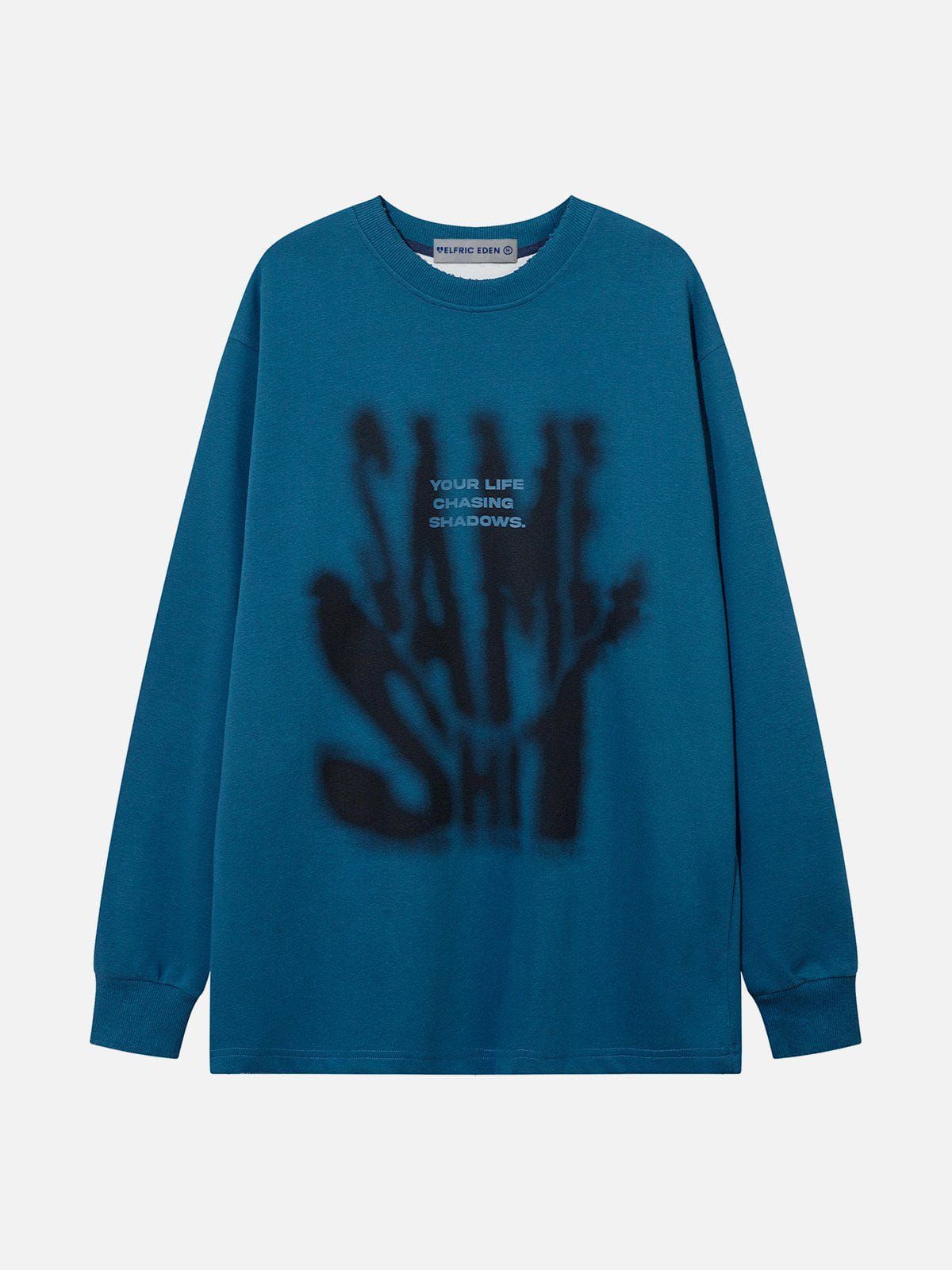 Aelfric Eden Shadow Print Sweatshirt sold by Aelfric Eden product image thumbnail 2