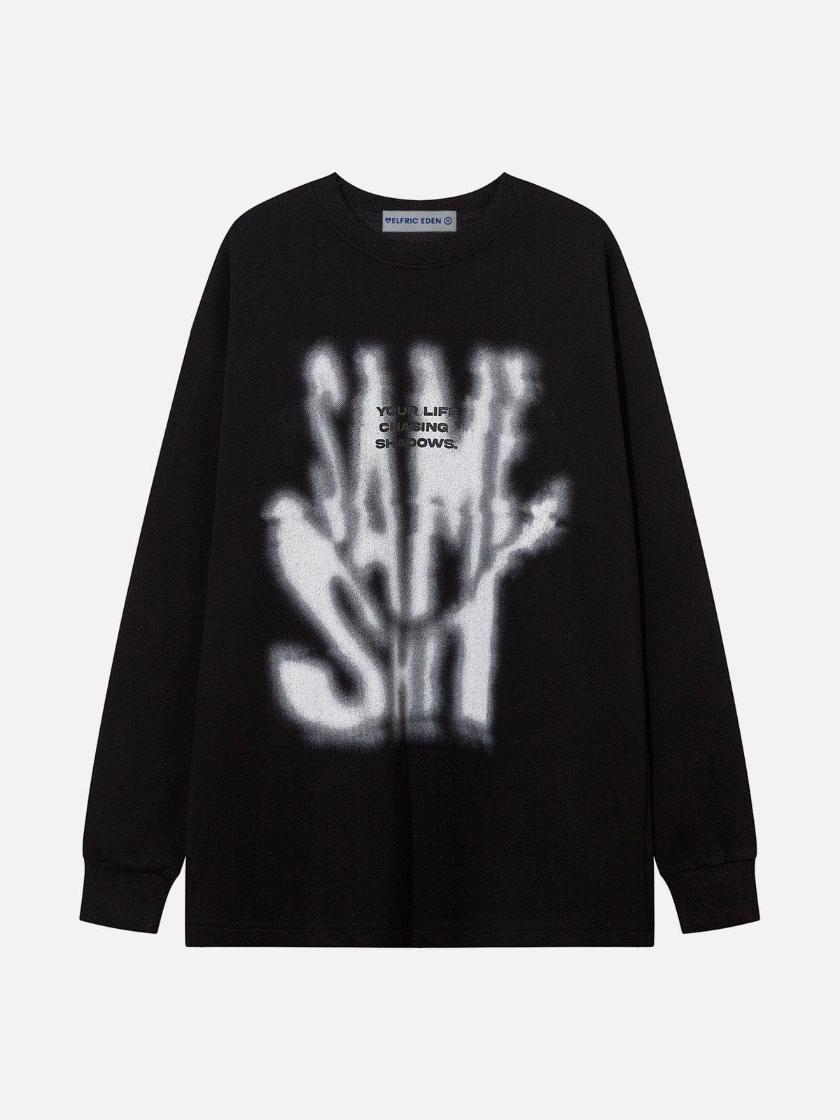 Aelfric Eden Shadow Print Sweatshirt sold by Aelfric Eden