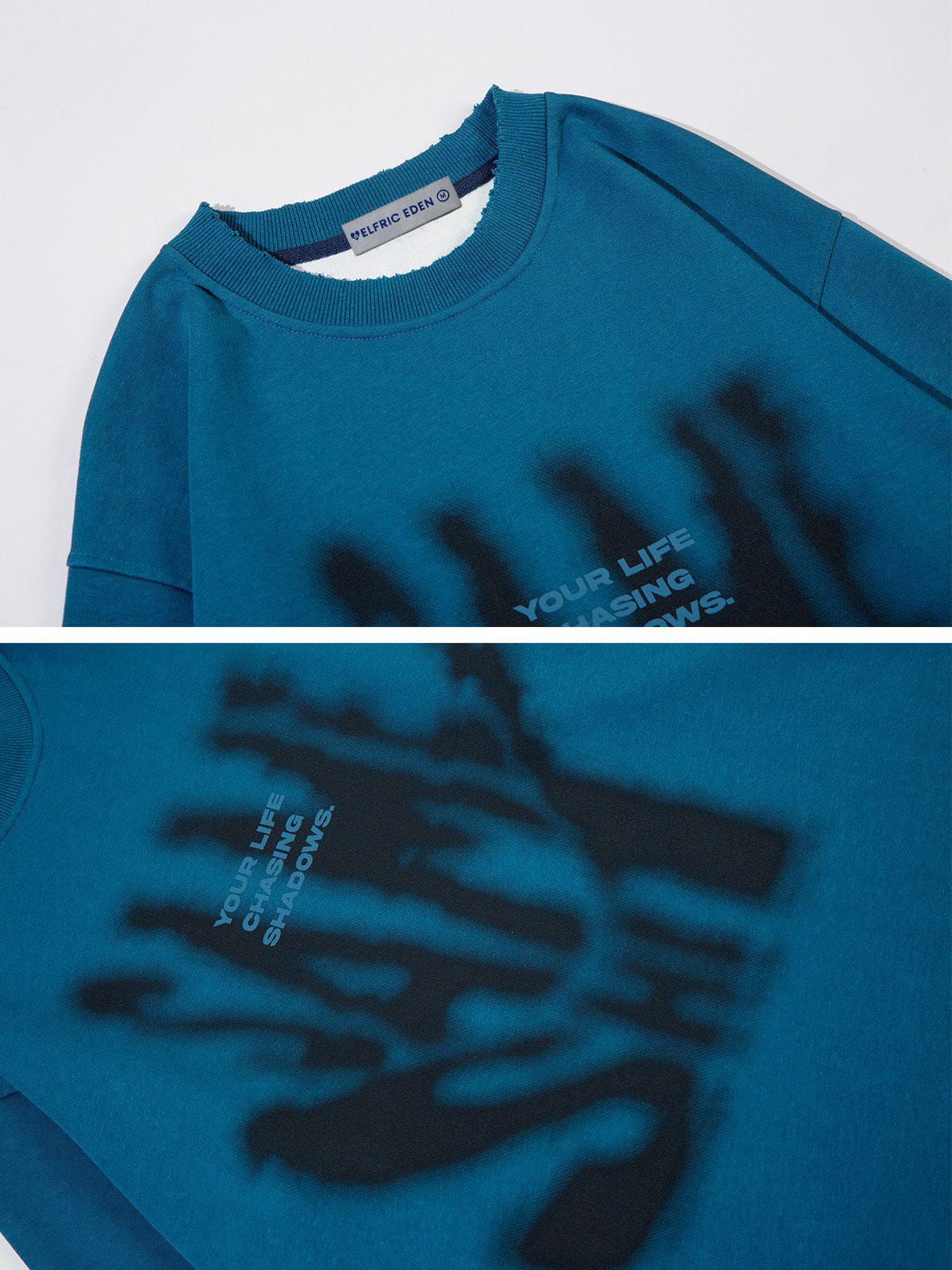 Aelfric Eden Shadow Print Sweatshirt sold by Aelfric Eden product image thumbnail 4