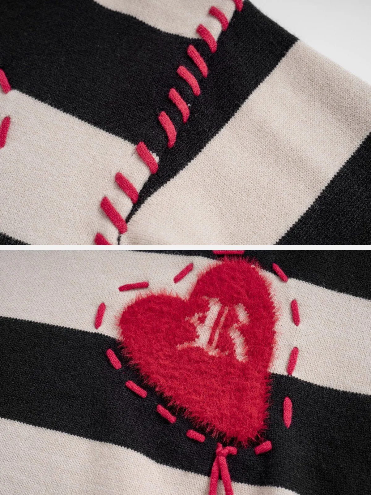 Aelfric Eden Stripes Distressed Sweater sold by Aelfric Eden product image thumbnail 3