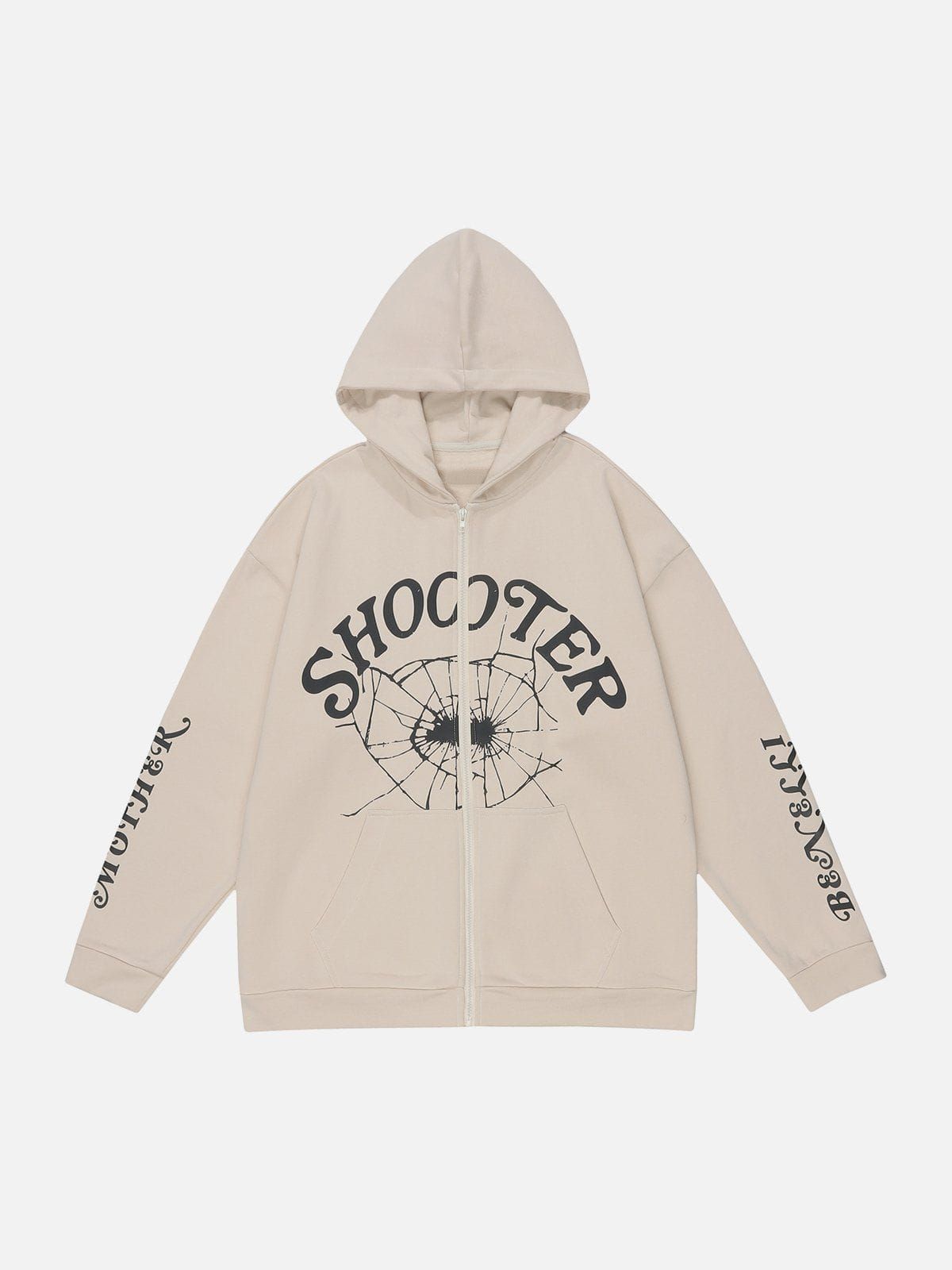 Aelfric Eden Spider Element Print ZIP UP Hoodie sold by Aelfric Eden