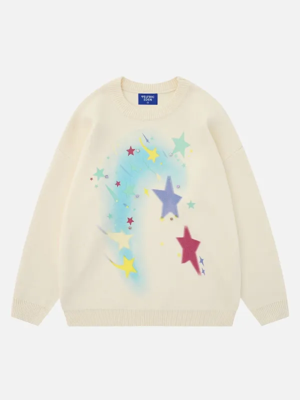 Aelfric Eden Multi Star Sweater sold by Aelfric Eden