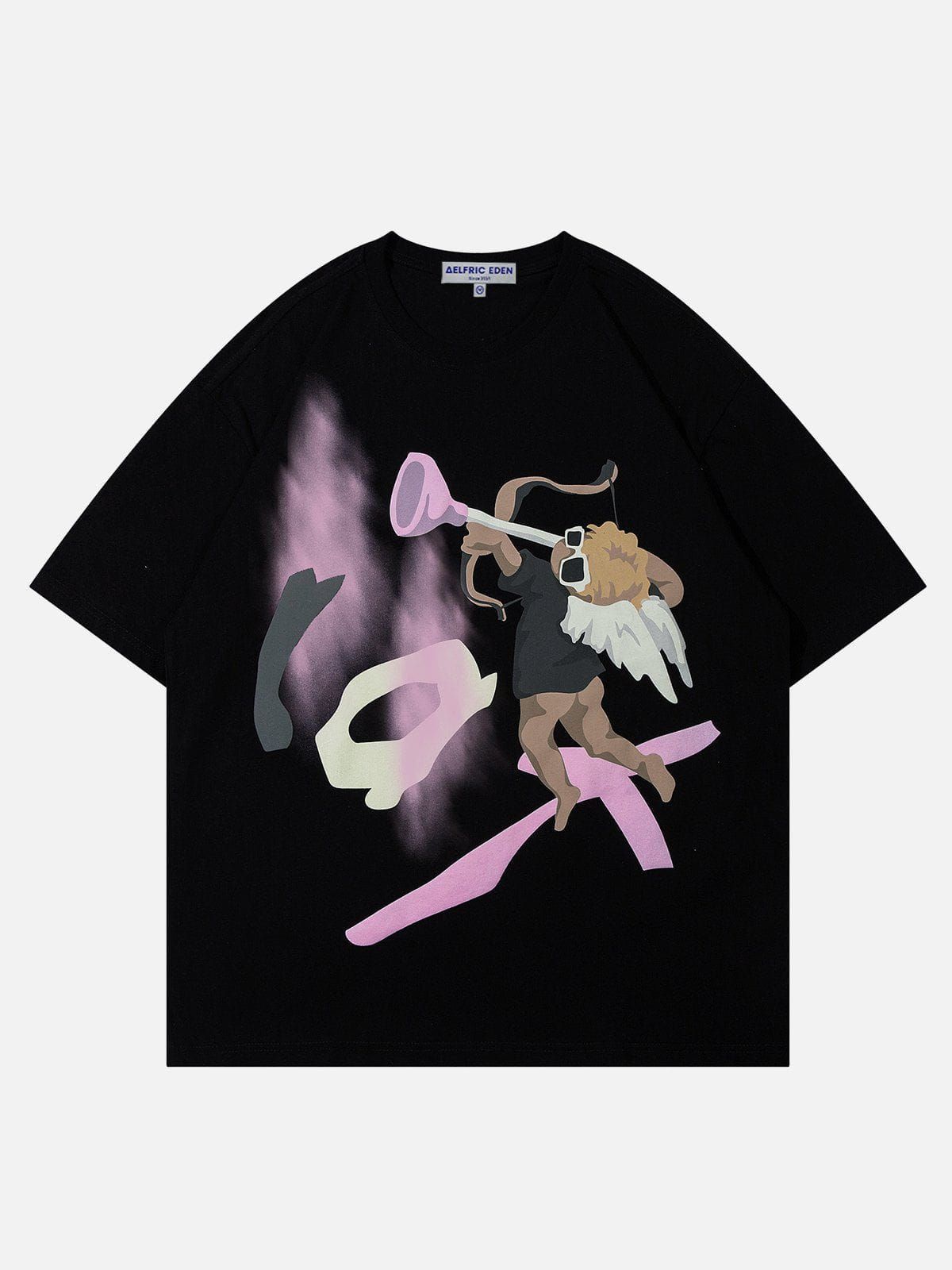 Aelfric Eden Cartoon Cupid Print Tee sold by Aelfric Eden product image thumbnail 3