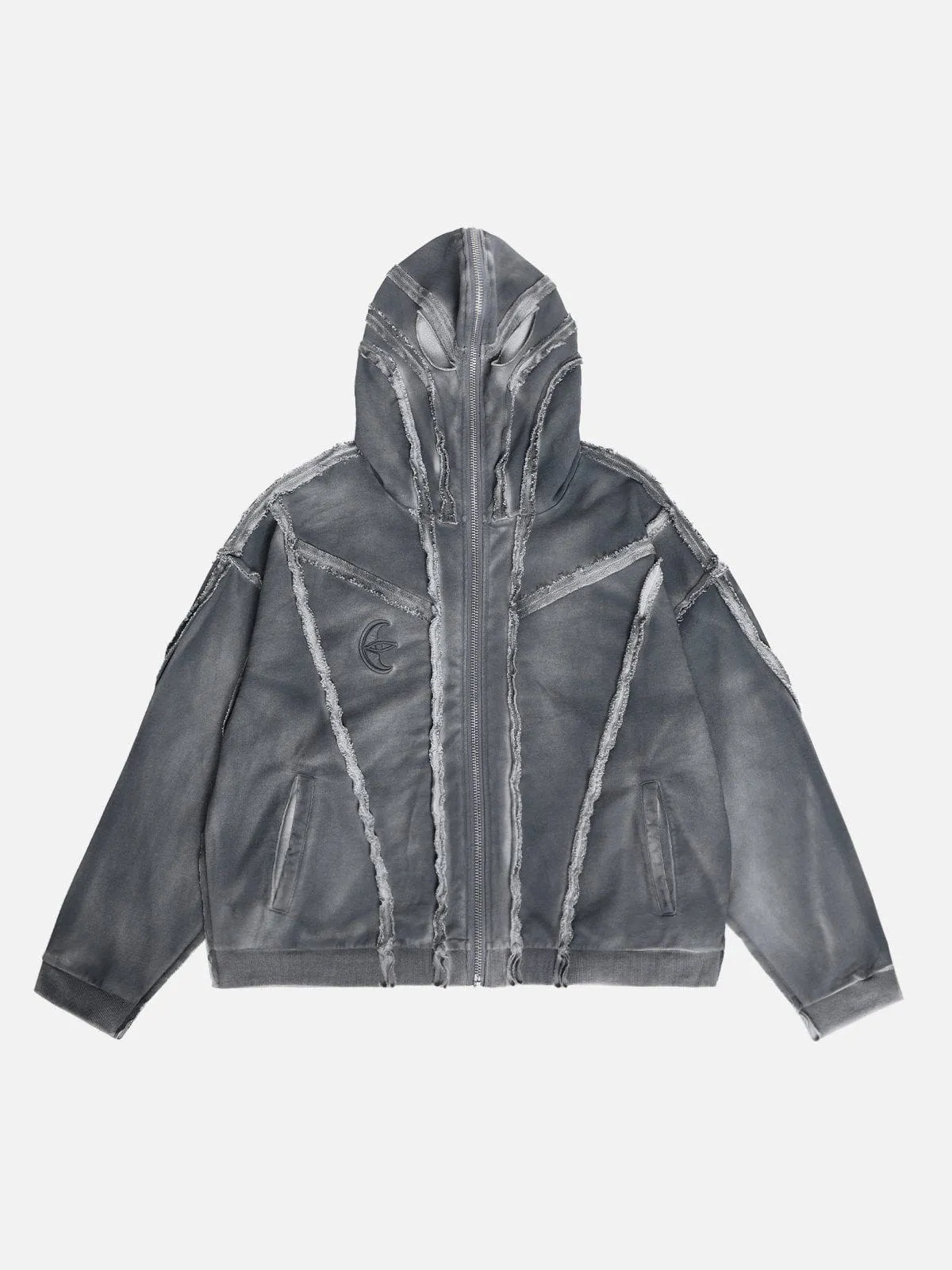 Eye Of Moon Cut-Out Eye Hooded Jacket sold by Aelfric Eden product image thumbnail 2